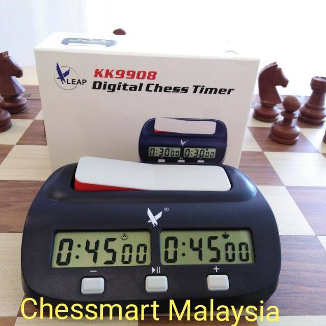 Chessmart FIDE Approved Digital chess clock/timer KK9908 Lazada