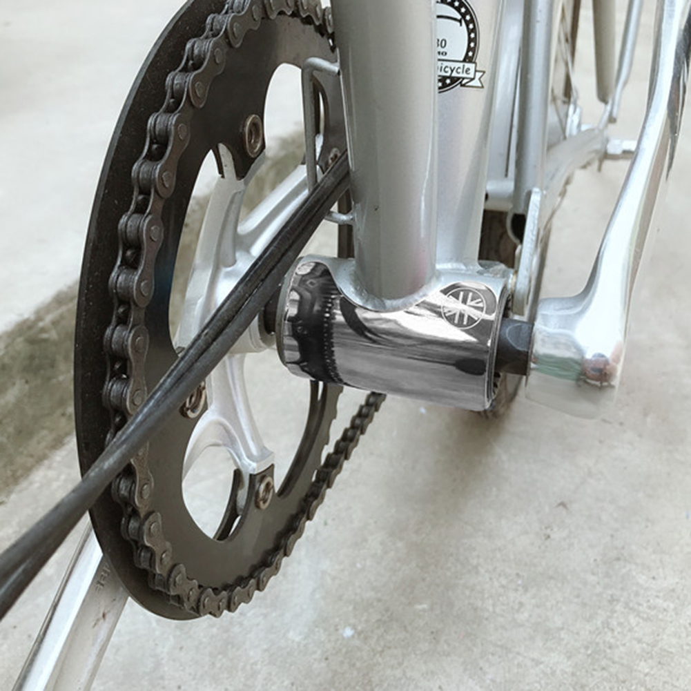 Nhãn Dán Đáy Carbon Cho Xe Đạp Gấp Brompton BB Pad Bảo Vệ