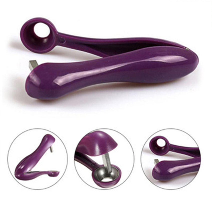 Đồ tách hột anh đào dụng cụ tách hột ô liu Công cụ đồ tách hột anh đào Remover trái cây Pit công cụ tháo lõi với không gian tiết kiệm Thiết kế có khóa cho make Anh đào tươi