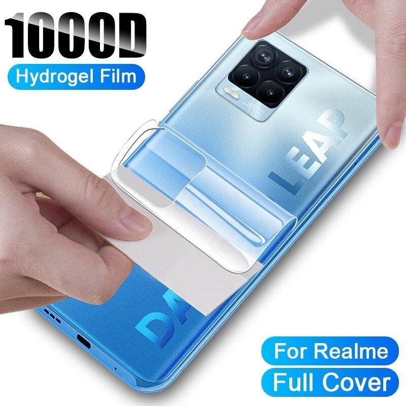 Bảo vệ màn hình Phim PPF mềm trở lại Che đậy hoàn toàn cho Realme 10 Pro + 9 9i 3 5 6 7 8 Pro C3 C11 C12 C21 C15 C20 C25 C25s C55 Pro Phim trong suốt