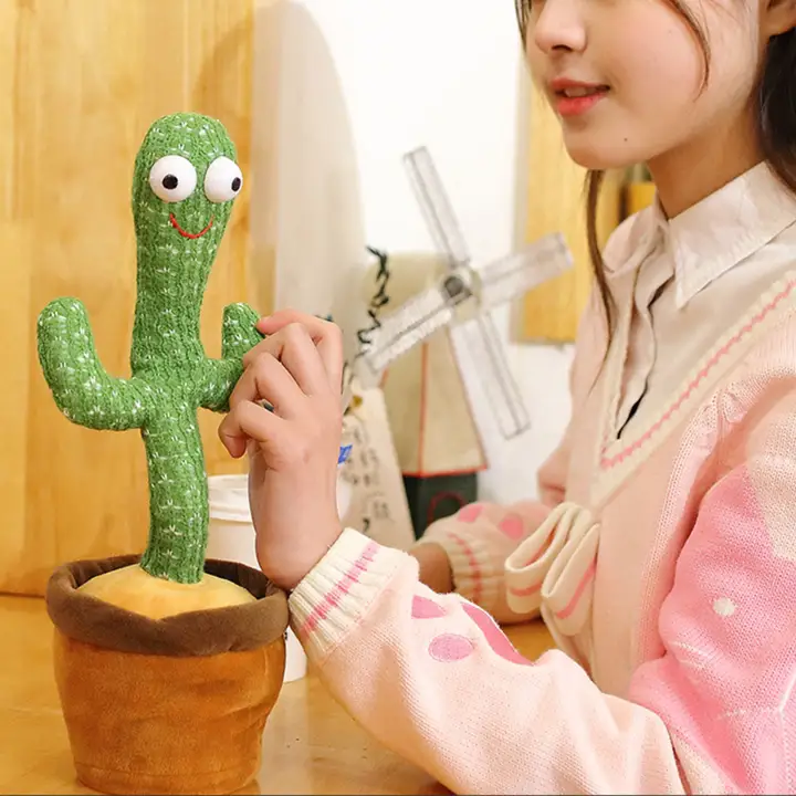 dancing cactus toy soft