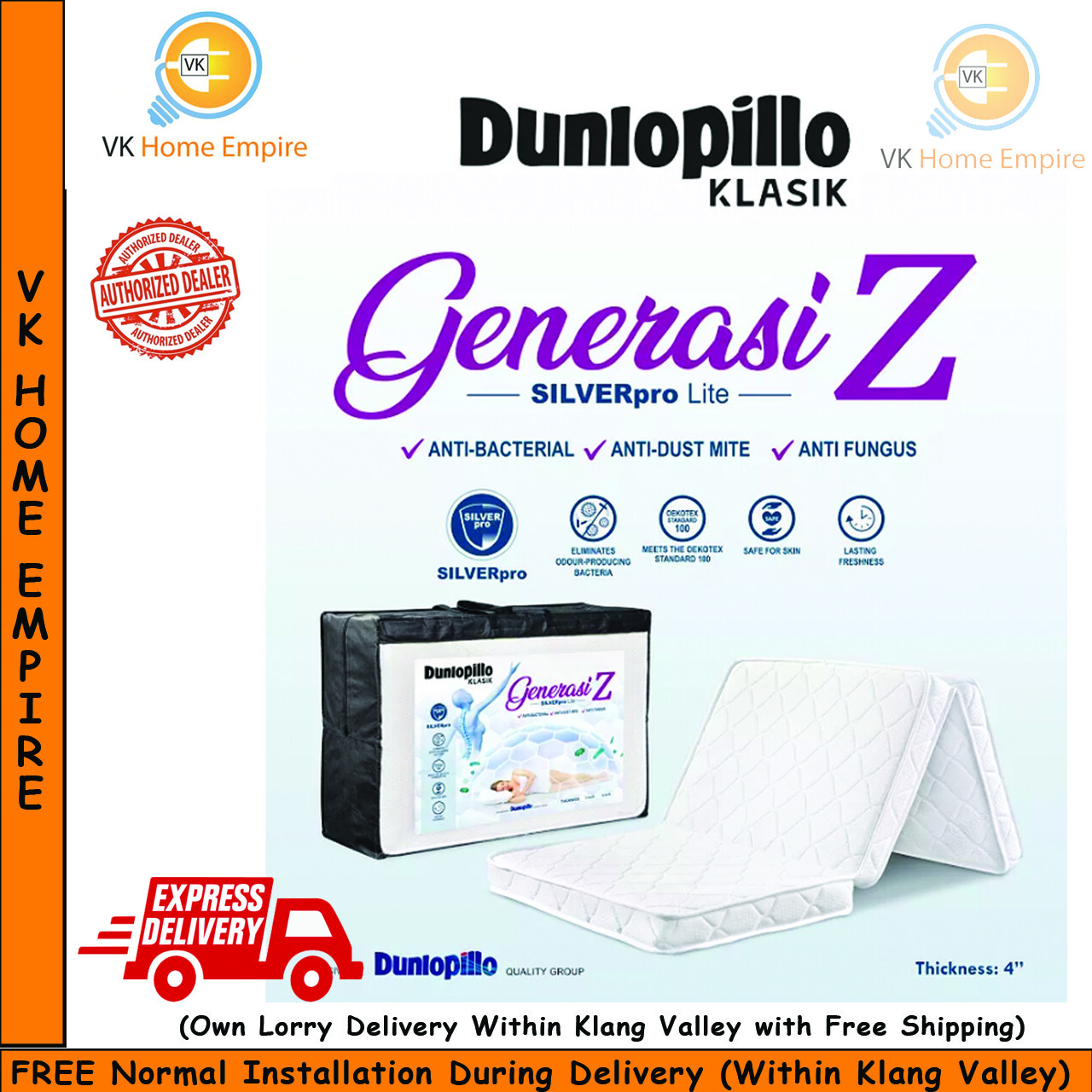 dunlopillo foldable mattress