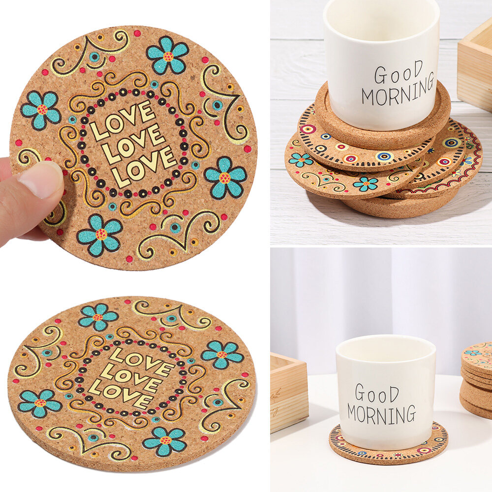 Durable Placemats Nonslip Tableware Decor Mug Holder Antihot Heat Pad