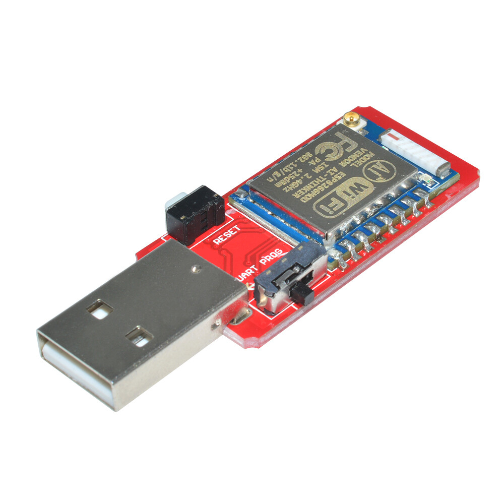 SeasBoat Mô-đun Thu Phát WiFi Nối Tiếp USB Sang ESP8266 ESP-07 ESP07 Tích Hợp Ăng-ten
