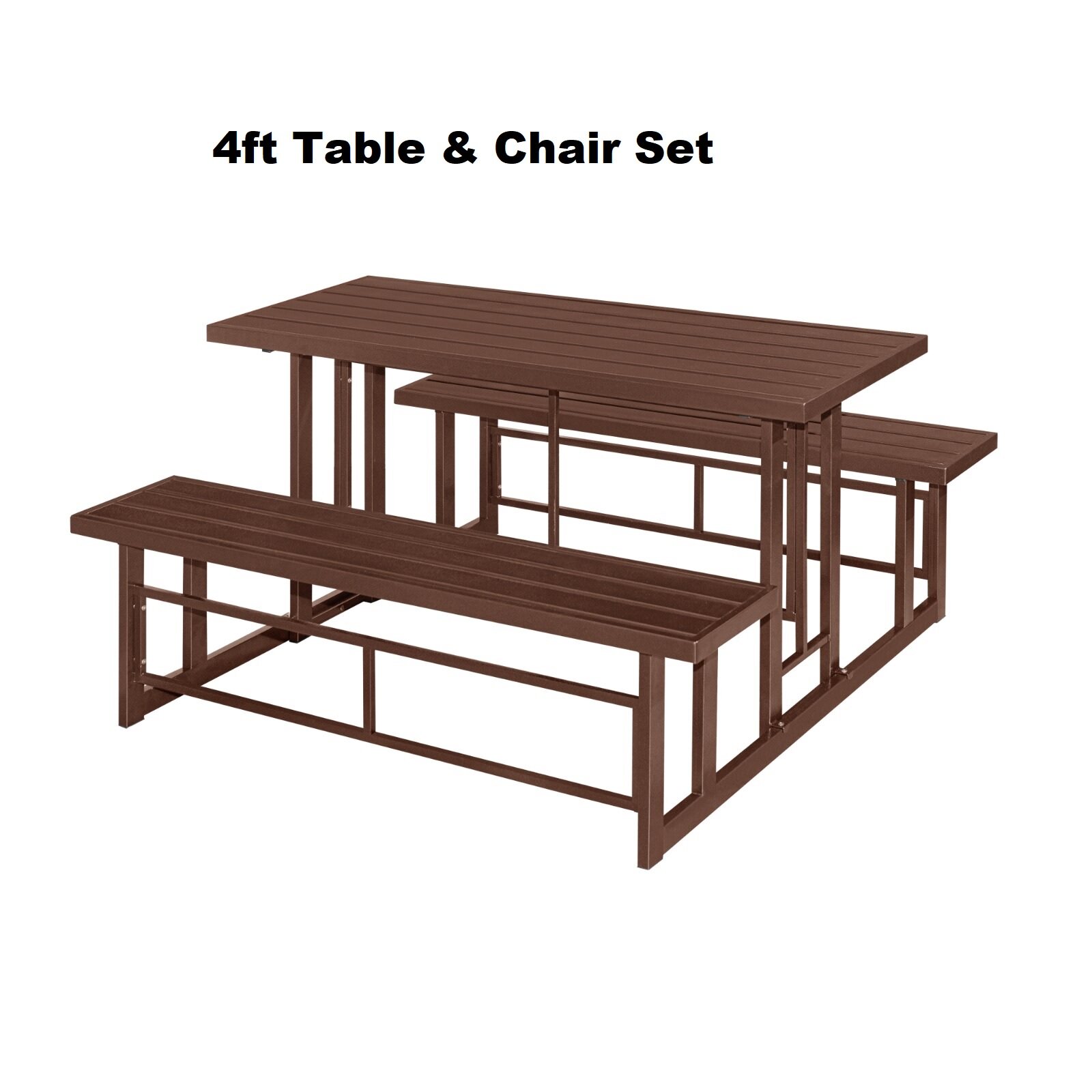 READY STOCK KEDAH Beyond Furniture 1Seater / 4ft / 5ft Metal Bench