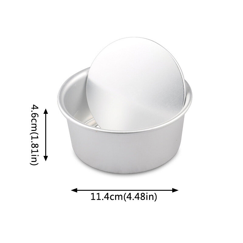 Houseeker Thicken Baking Cake Trays Aluminum Round Movable Bottom Cake Pans Bakeware Tools