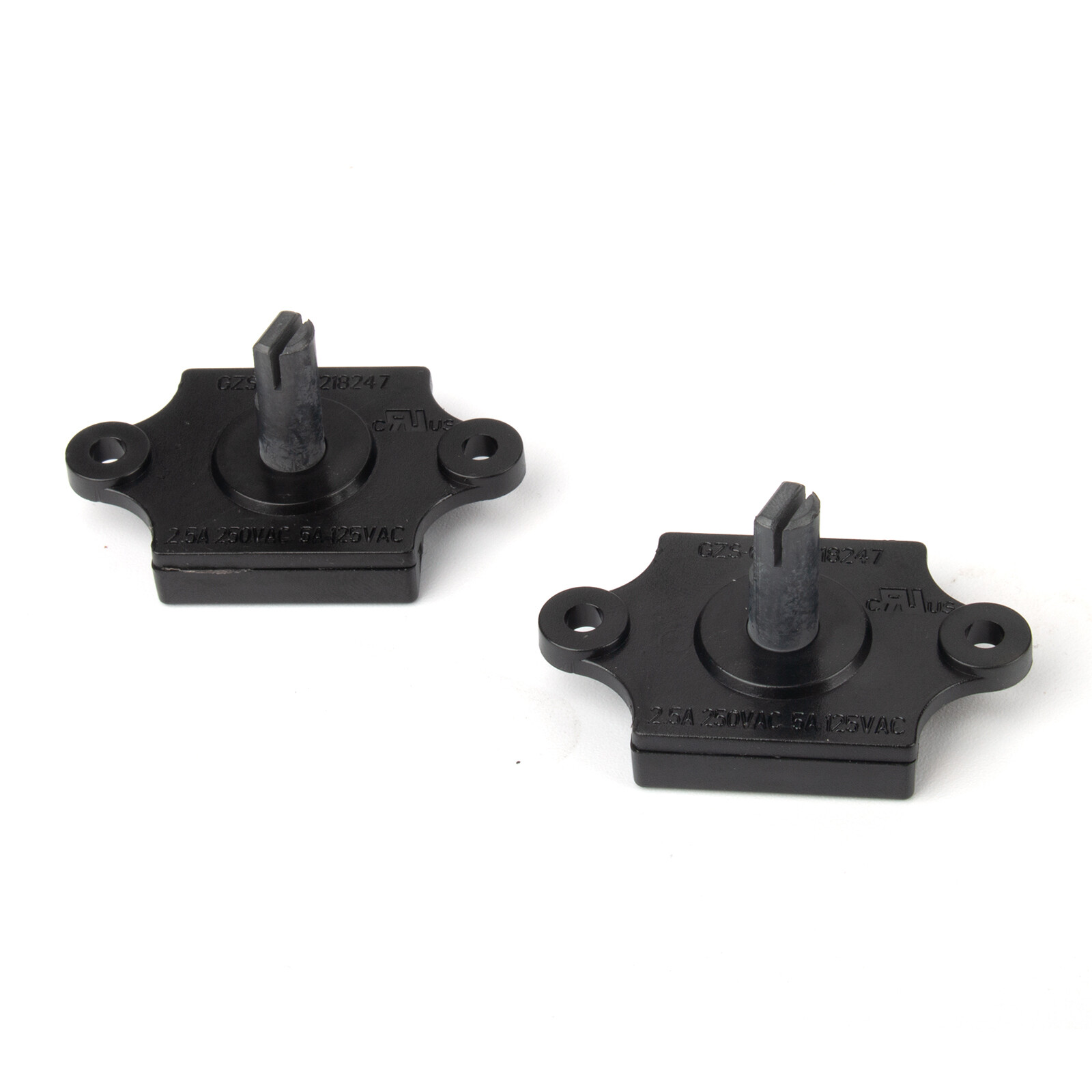 Nuoyou 2pcs/set Three-speed Square Rotary Switch Replacement Shift Switch for Electric Fan Blender Juicer Repair Kit
