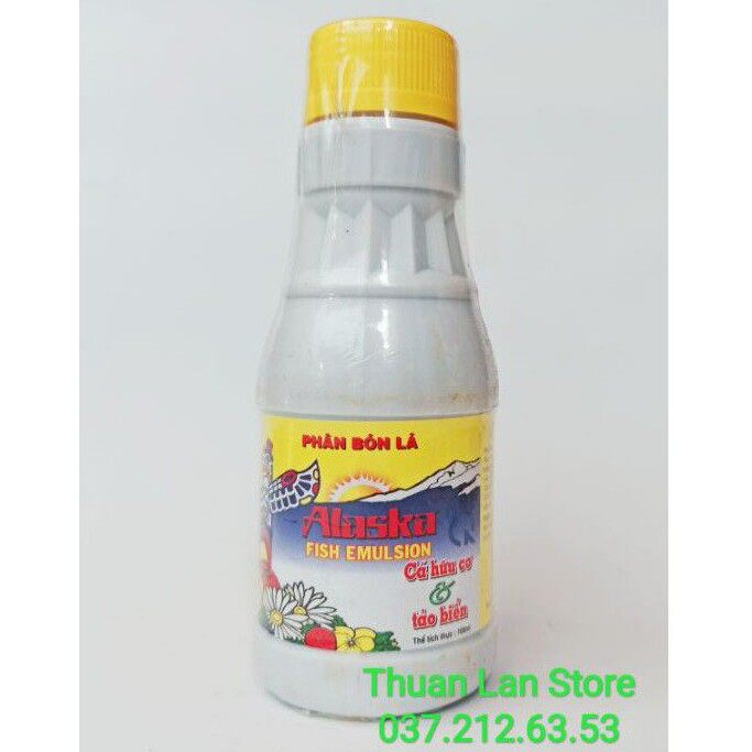 Phân bón alaska cá hữu cơ & tảo biển 100ml