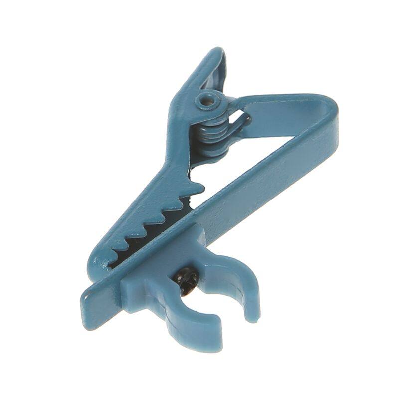 Đen Micro Kẹp Sắt Lavalier Clip Phụ Kiện Micro Micro Không Dây Gắn Micro Ve Áo Kẹp Cà Vạt
