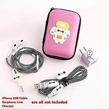 DIY Protectors Apple USB Data Line Cable Charger Earphone Wrap Elastic Wire Saver Protector Compatible with iPhone 5 5S SE 6 6S 7 8 Plus X XS Max iPad ZOEAST No Box, Cat Paw TM