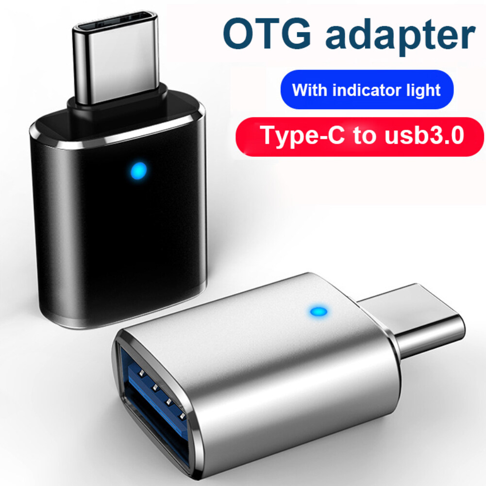 อะแดปเตอร์ Usb 30เป็น Type C Otgตัวแปลง Usb Type C ตัวผู้เป็น Micro Usb ตัวเมียสำหรับ Macbook 7015