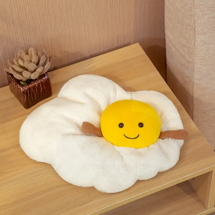 fried egg plush