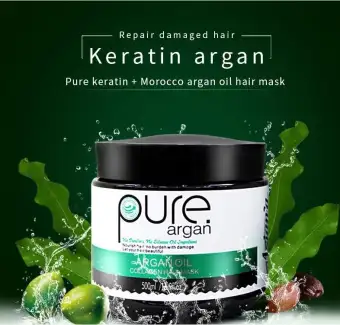 Pure Argan Oil Collagen Hair Mask 1000ml Lazada