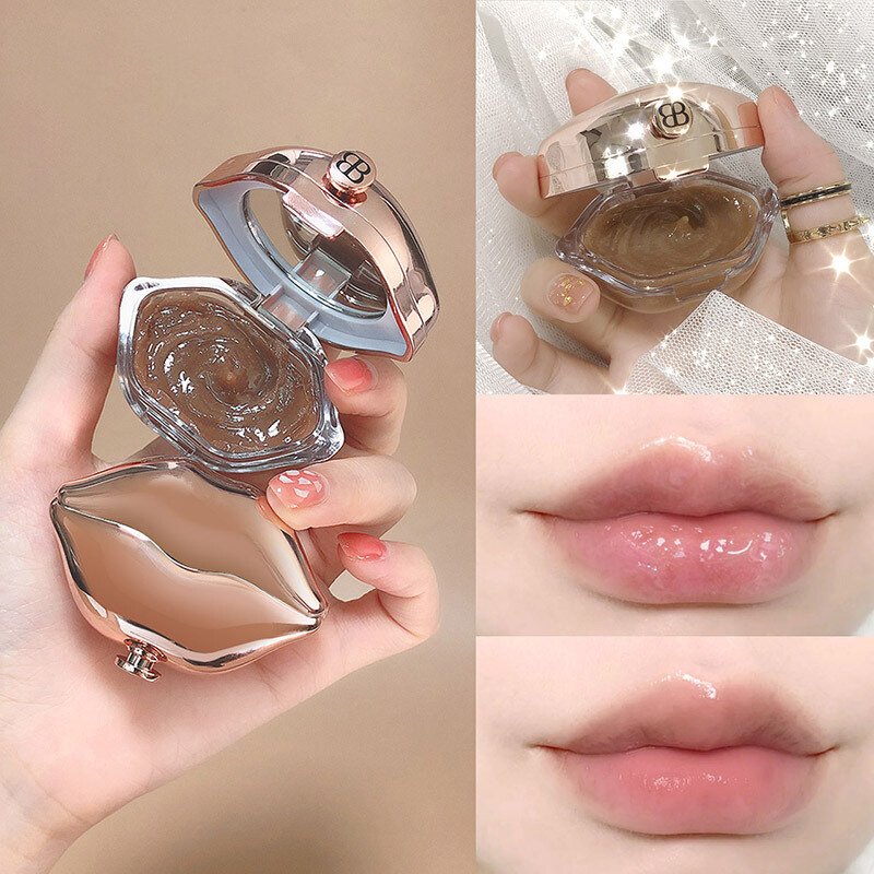 Amortals BYBY Brown Sugar Smoothie Tẩy Da Chết Cho Môi Làm Mờ Nếp Nhăn Môi Giữ Ẩm Và Sửa Chữa Tẩy Tế Bào Chết Nhẹ Nhàng Và Cọ Môi Chà Dưỡng Ẩm Cấp Nước Làm Sáng Tông Da