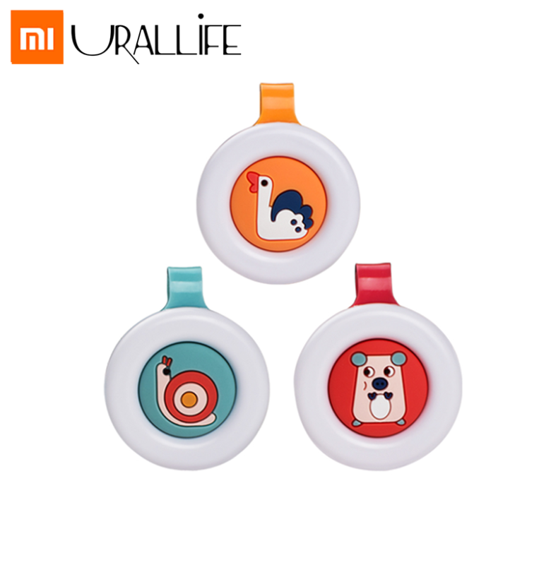 Xiaomi Mijia COKIT Natural Plant Mosquito Repellent Buckle Portable Waterproof Mosquito Killer Baby Outdoor Anti-bite Repelente Insect PVC Nano technology Mosquito Repellent Last for 30 Days