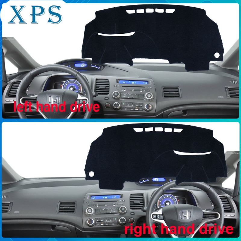 Xps Tấm Phủ Bảng Điều Khiển Tấm Bảo Vệ Thảm Tránh Ánh Sáng Cho Honda Civic 8 2006 ~ 2011 2007 2008 Thảm Che Nắng Xe Hơi