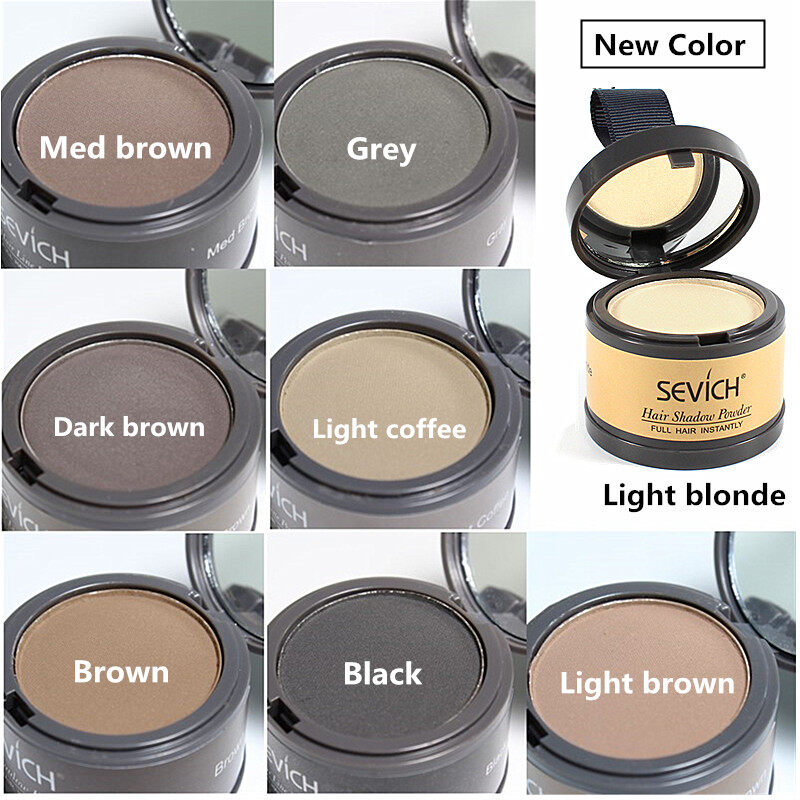 Phấn Phủ Tóc Chống Nước Sevich Hairline Shadow Powder Che Phủ Nhanh Kem Che Khuyết Điểm Chân Tóc Rụng Tóc Kèm Gương & Phồng