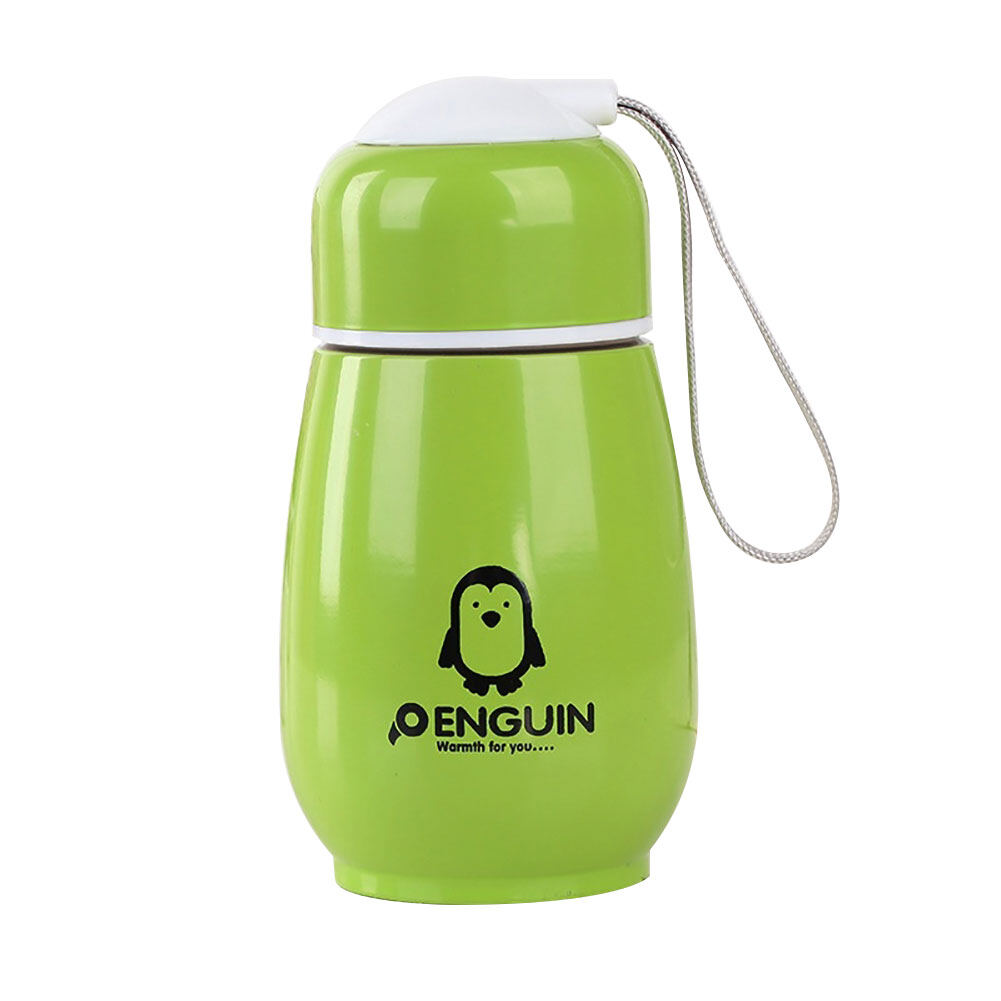 Livecity Bình Chân Không 300Ml, Ngoài Trời Nhiệt Cup, Bình Nước Thể Thao Cà Phê Hình Chim Cánh Cụt Cốc