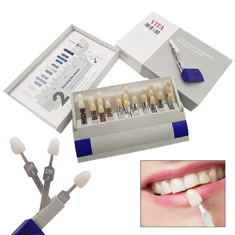 29 Colors Tooth Shade Toothguide Guide With Color Colorimetric Plate Tooth Shade Guide model