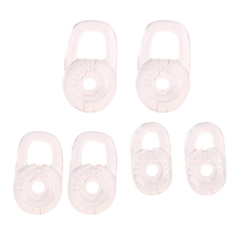 3 Pairs/Set(S/M/L) Soft In-Ear Silicone Bluetooth Earphone Covers Earbuds Pads