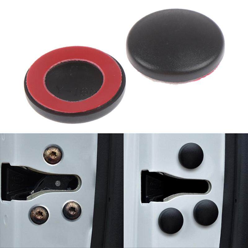 Mas 12pcs Universal Car Interior Door Lock Screw Protector Cover Cap Trim Antirust WEISHENG01