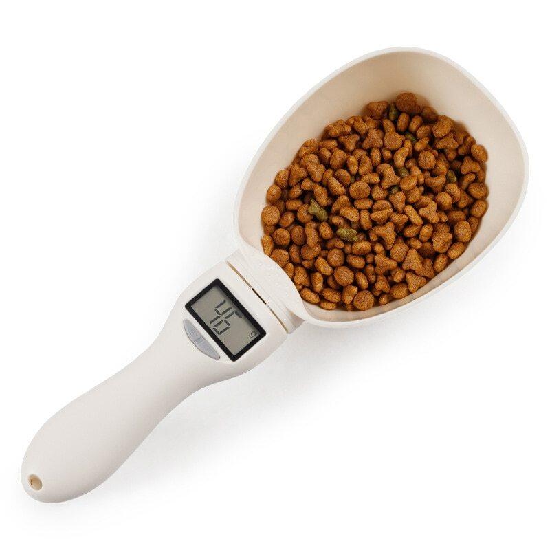 【Sẵn Sàng】 Chén Đựng Thức Ăn Cho Thú Cưng 800G/1G, Bát Đựng Thức Ăn Cho Chó, Mèo, Cân Nhà Bếp, Muỗng Đo, Cốc Cầm Tay Có Màn Hình Led
