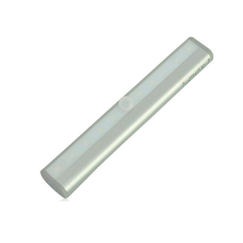 Siêu Ưu Đãi 10LED PIR Cơ Thể Cảm Biến Chuyển Động Đèn LED Đèn Ngủ Batt * ery cho Tủ Quần Áo