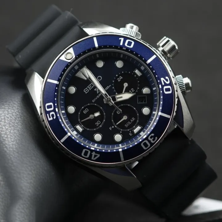 seiko prospex solar blue