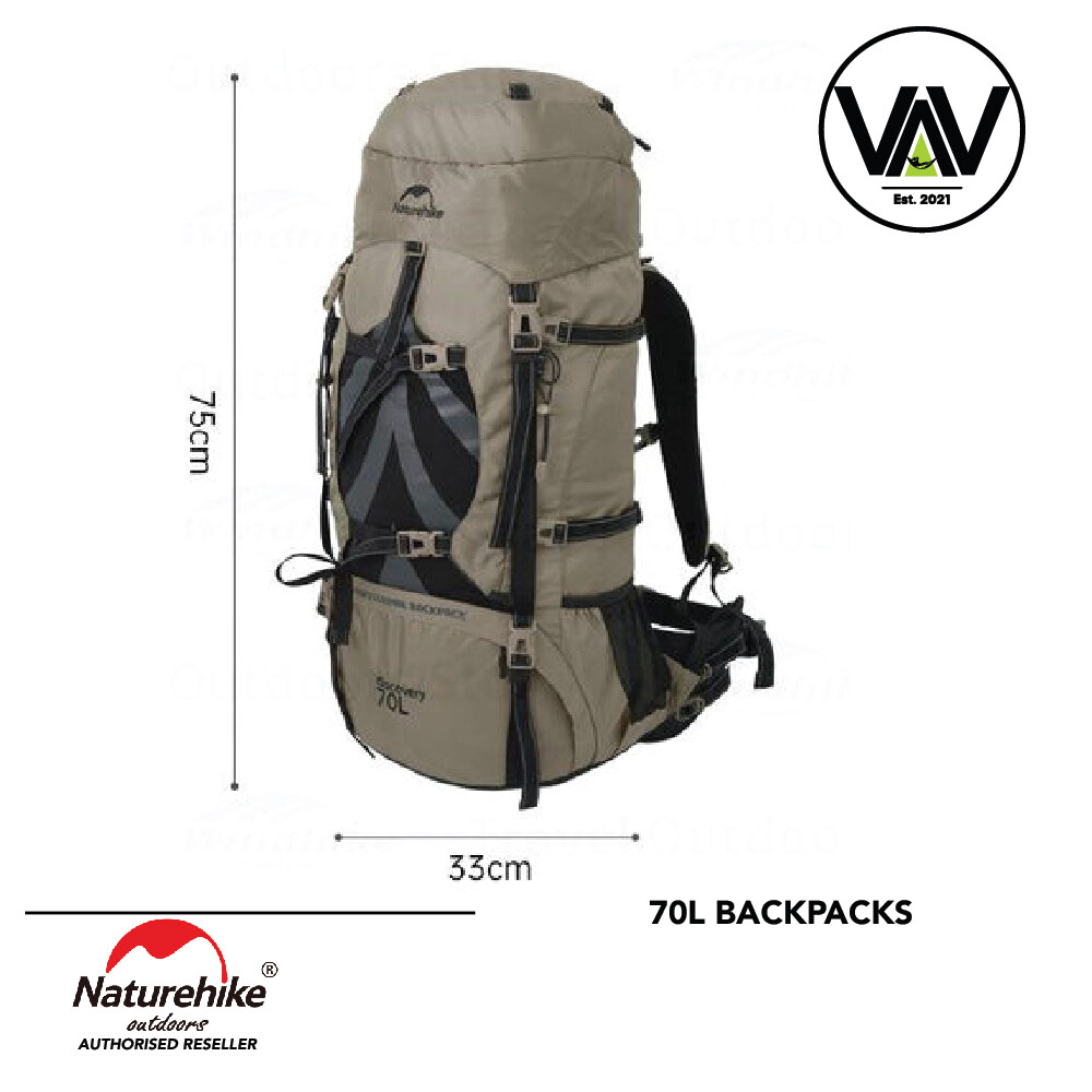 Naturehike 70l clearance