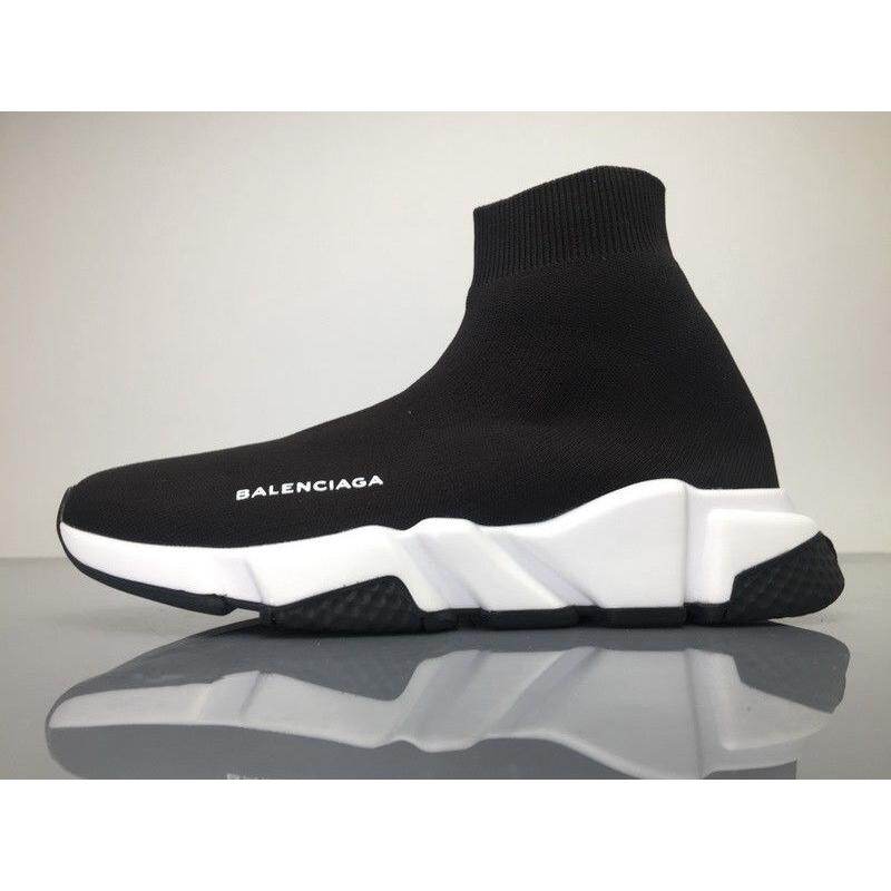 Grey Speed Trainers Lace Up for Men Balenciaga