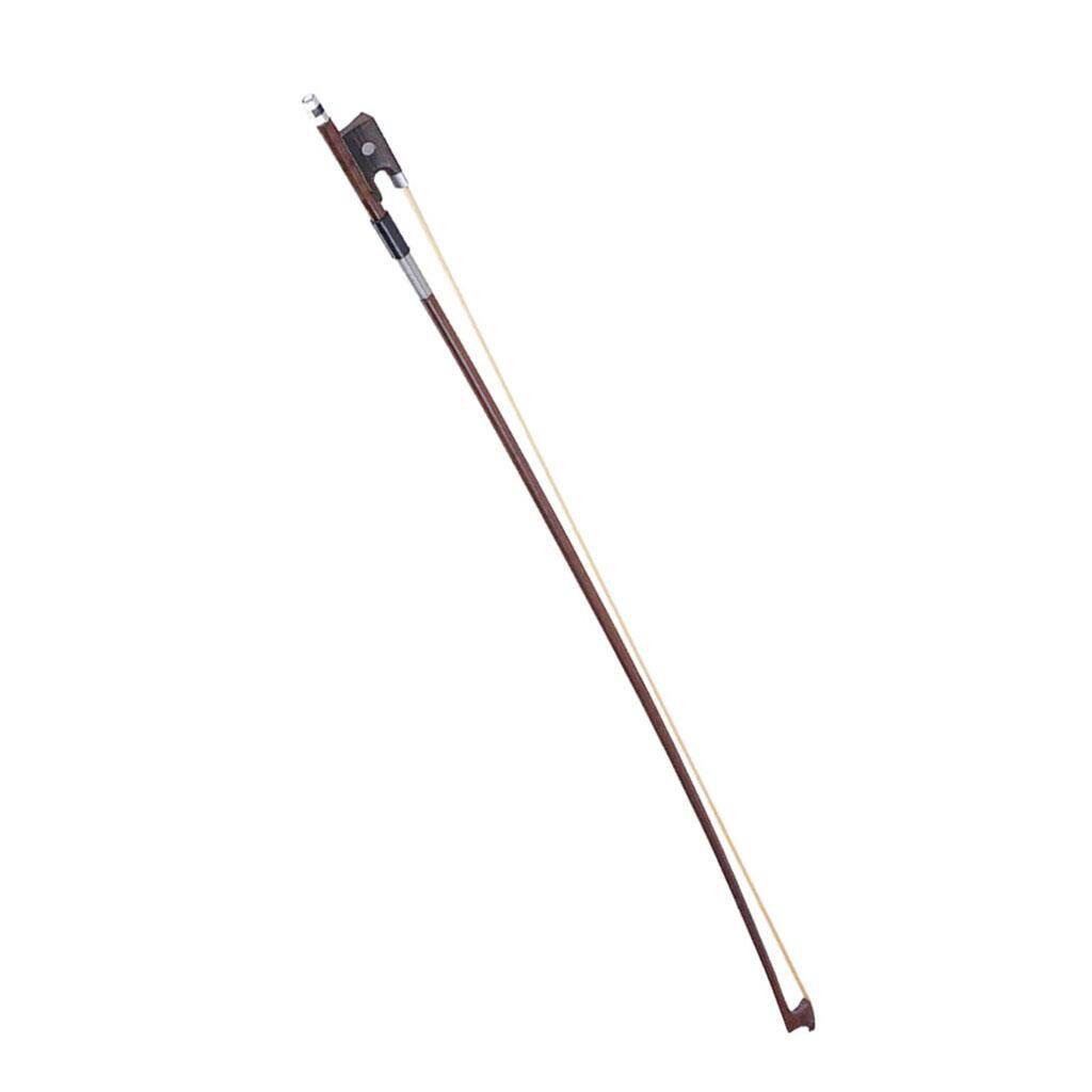 Kowaku white horse hair violin bow for 4/4 3/4 1/2 1/4 1/8 violin fiddle