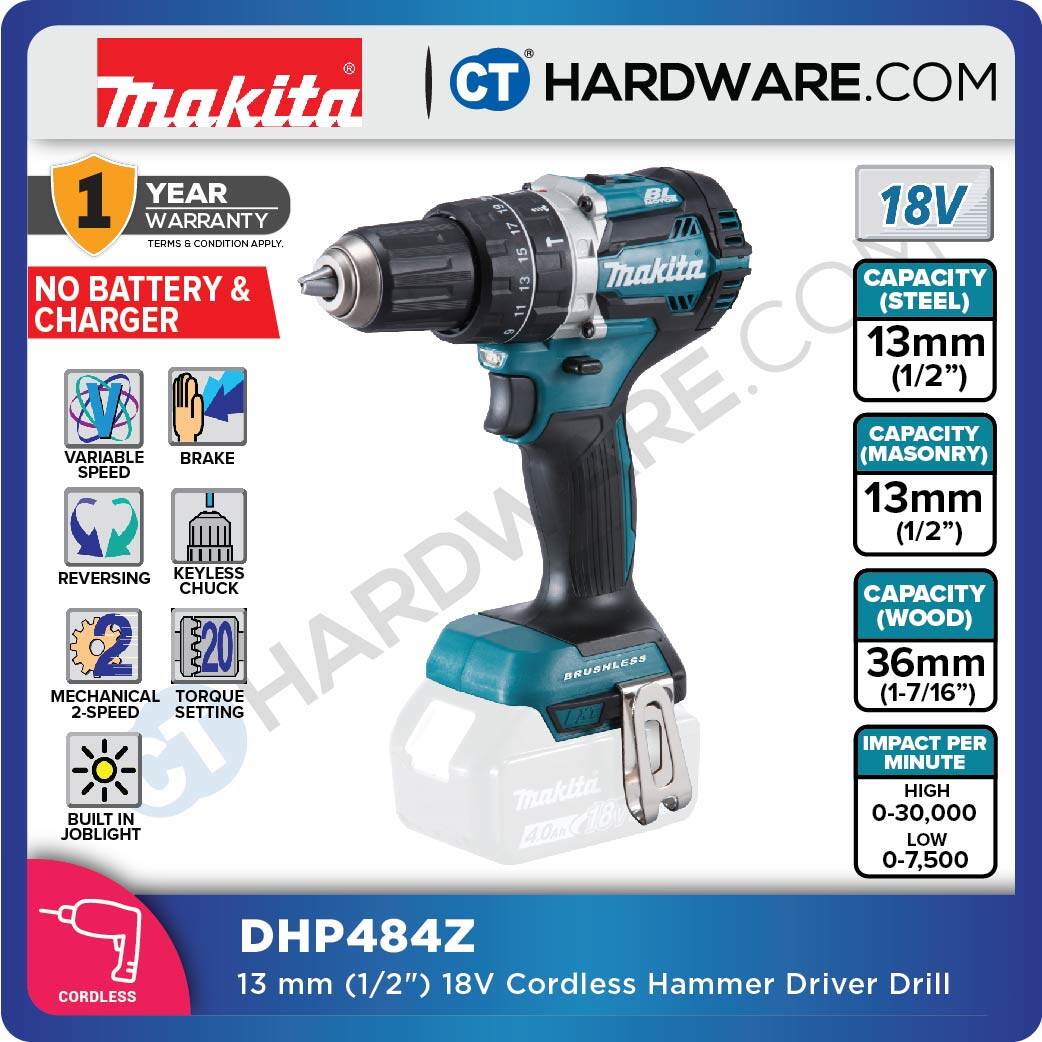 Makita discount dhp484 test