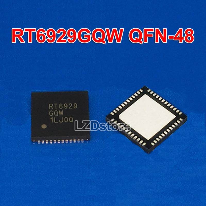 2pcs rt6929gqw rt 6929 qfn-48 rt6929 qfn qfn48 lcd chipset ic new original