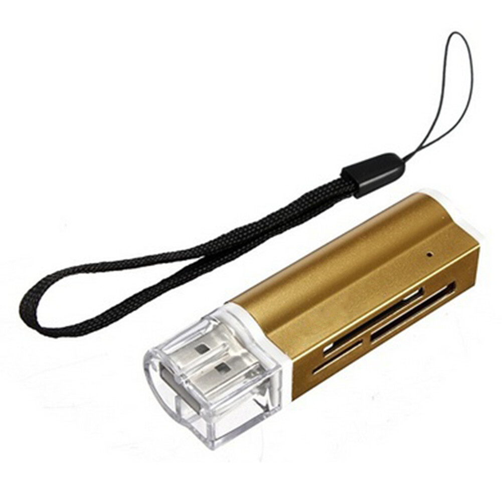 tanjiaxun Multifunction USB 2.0 Micro SD TF MMC SDHC MS High Speed Memory Card Reader