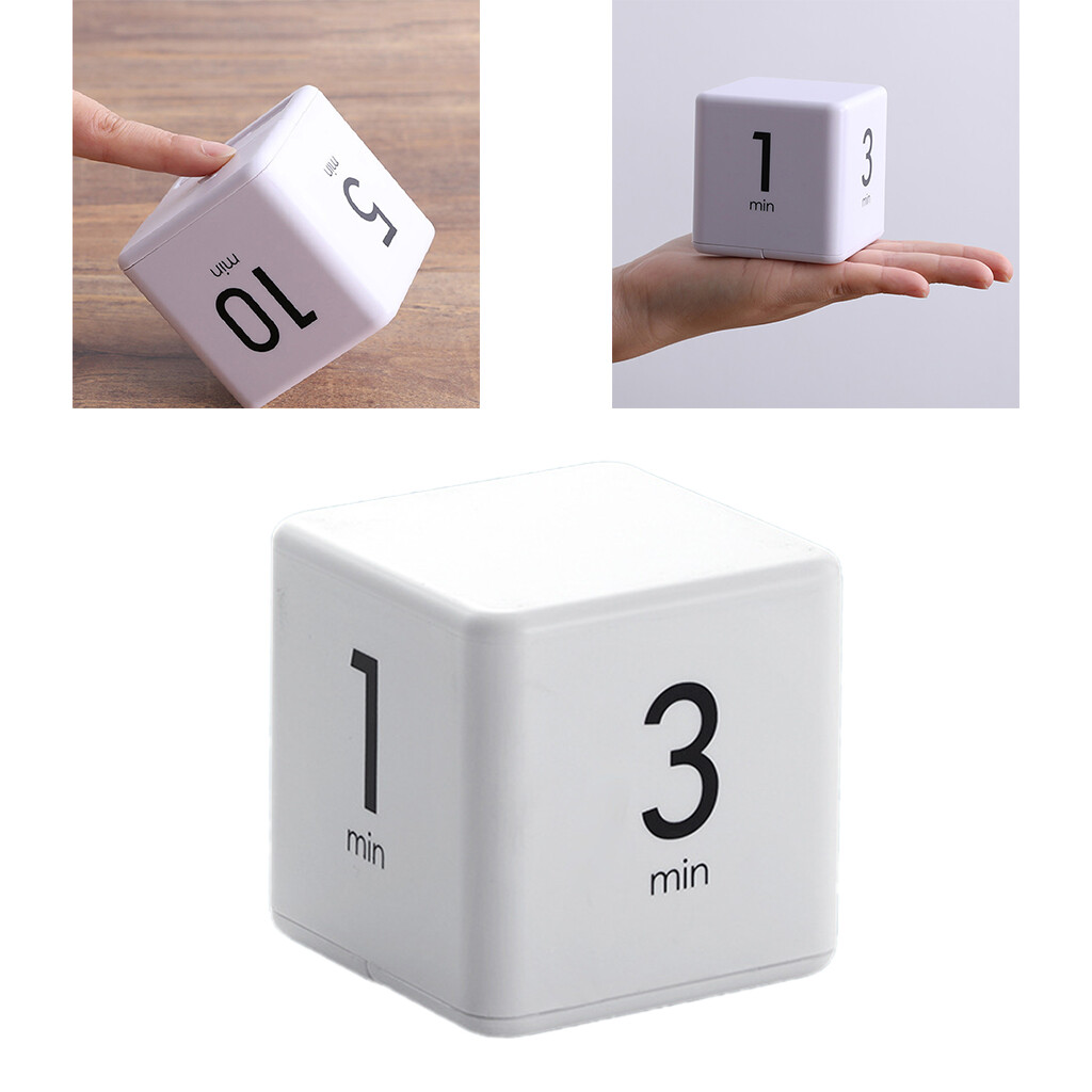 BlesiyaCube Timer Digital Timer Cooking Timer w/ LED Display