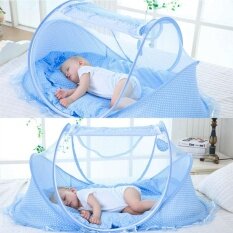 0-3 Years Baby Crib Mosquito Net Foldable Bed Cotton Sleep Travel Beds Cribs Netting