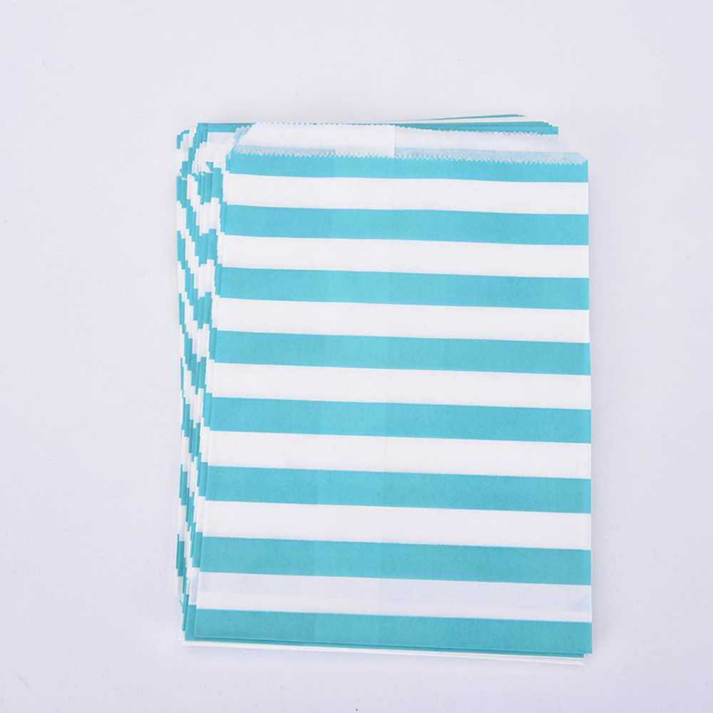 100x Honeycomb Wedding Birthday Sweet Favour Popcorn Dark Bags Party Paper Treat Blue Gift By Bsgxshdak.