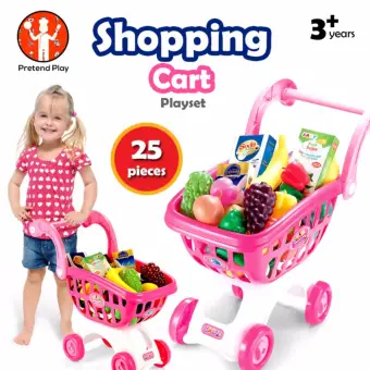 pretend play shopping cart