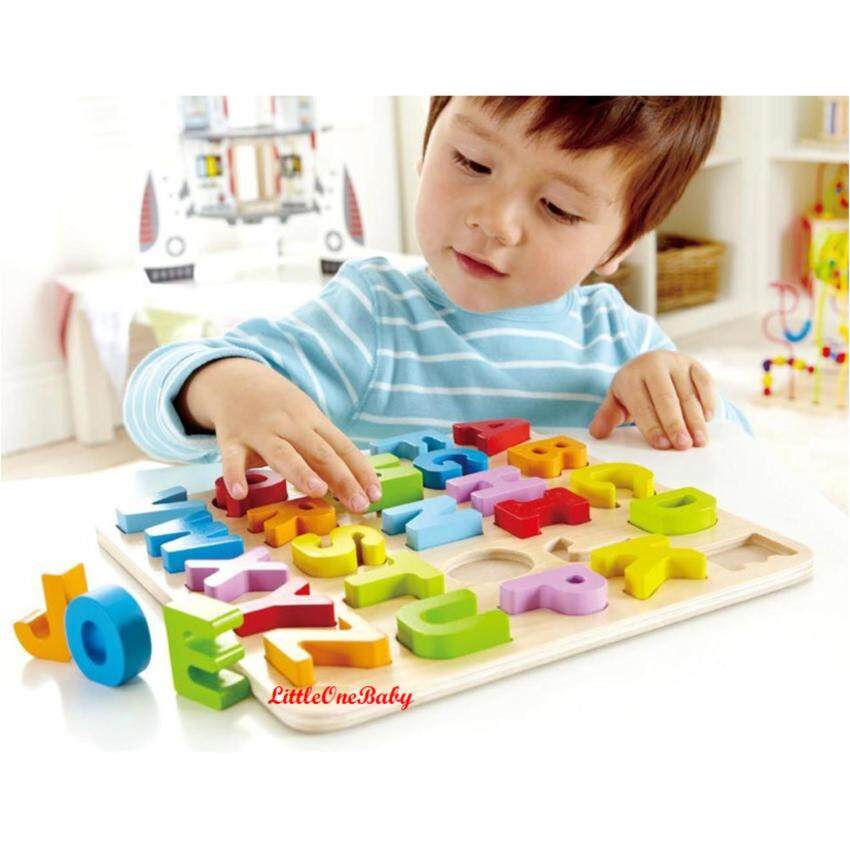 26pcs Wooden ABC Uppercase Early Learning Toy / ALPHABET PUZZLE / Preschool Learning Educational Toy Gift BEST SELLER!