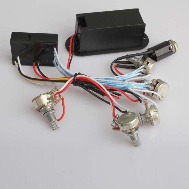 3 Band EQ Preamp Circuit For Bass Pickup Active Malaysia