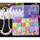 Children Beaded Handmade Toy Beads Set for Jewelry Making Kids Adults Craft DIY Necklace Bracelets Letter Alphabet Colorful Acrylic Crafting Beads Kit Box with Accessories Gifts 1000PCS