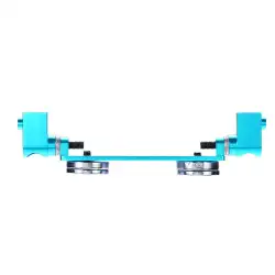 Unsichtbares RC-Karosserie Montageset Aus Alu Mit Magneten - Für HSP 1/10 Fahrzeuge In Lila