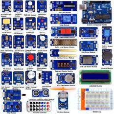 Adeept 42 Modules Ultimate Sensor Kit For Arduino Uno R3 Mega2560 Nano, Sensor Starter Kit For Arduino With Guidebook(pdf) Processing By Adeept Official