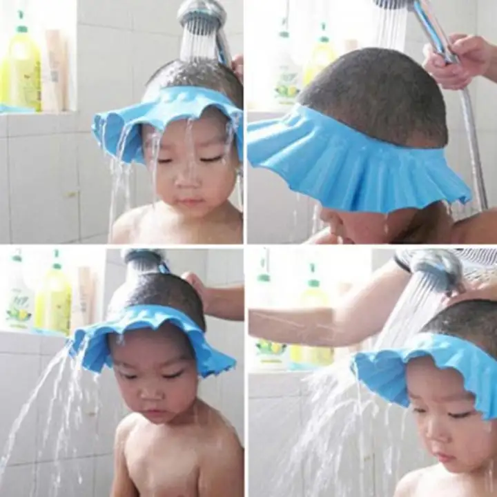 baby hair wash cap