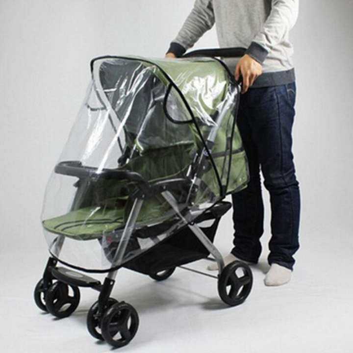 Baby Universal Waterproof Stroller Rain Cover Wind Dust Shield Pushchair Cover
