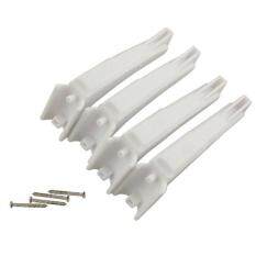 BolehDeals 4 Pieces Upgrade Tripod Landing Gear for Hubsan X4 H502S H502E Drone White
