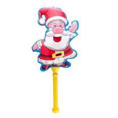 BolehDeals Colorful Inflatable Toy with Joyful Music & Light Party Supplies-Santa Claus