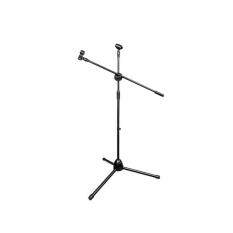 BolehDeals Telescoping 360 Degree Rotating Microphone Stand Adjustable Folding Tripod