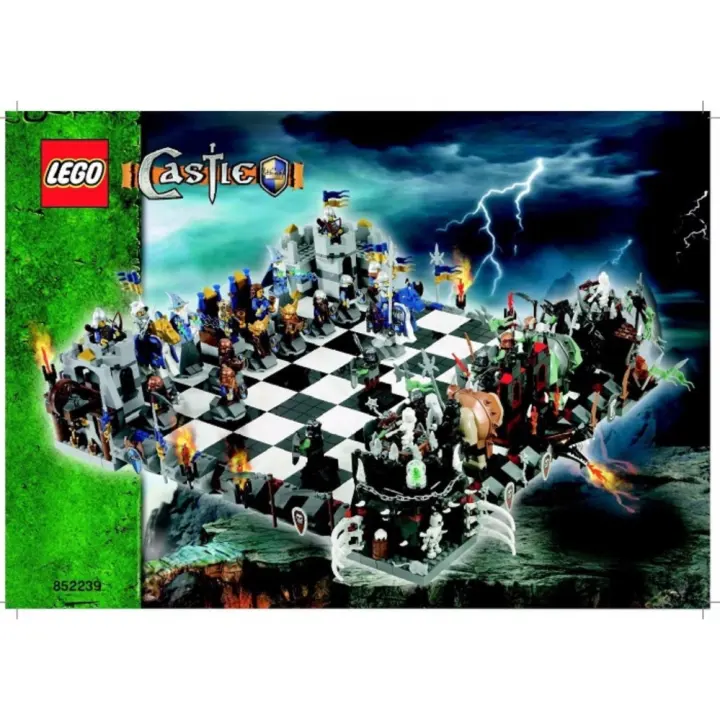 lego castle giant chess set
