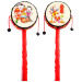 Chinese Rattle Drum Cartoon For Baby Kids - intl